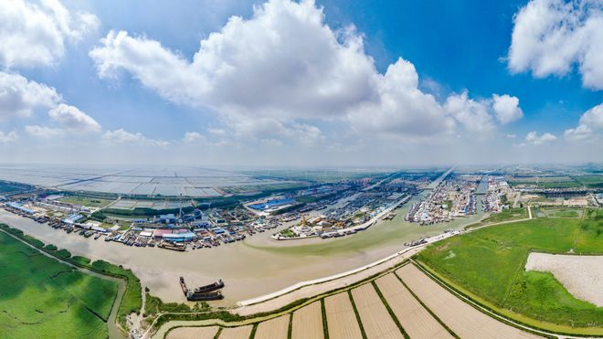 奮進強國路 闊步新征程丨射陽：揚帆向海天地寬(圖2)
